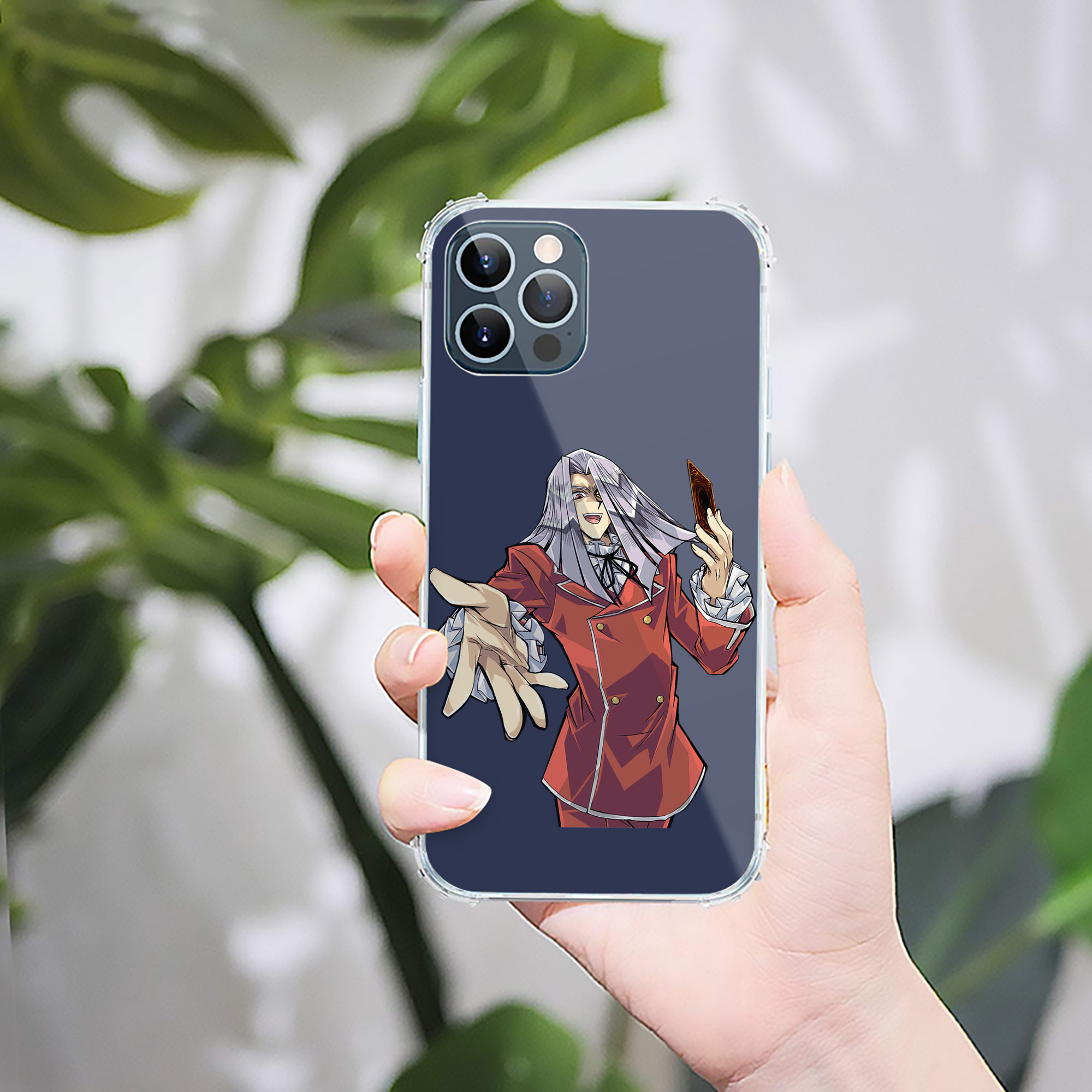 （画像用） 遊☆戯☆王 Yu-Gi-Oh! 【iPhone 12シリーズ対応】透明スマホケース（クリアソフトケース）